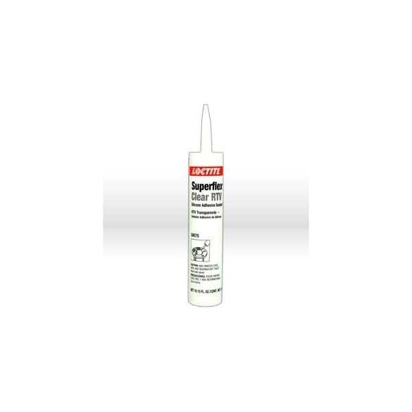 Loctite SuperflexR Clear RTV, Silicone Adhesive Sealant 300 ml Cartridge LOC59575 - main